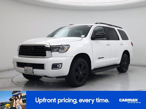 White 2021 Toyota Sequoia TRD Sport