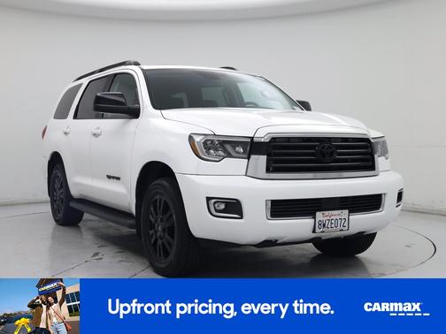 White 2021 Toyota Sequoia TRD Sport