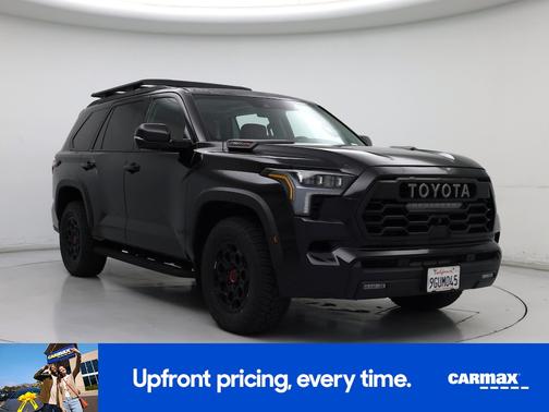 Black 2023 Toyota Sequoia TRD Pro