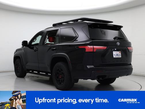 Black 2023 Toyota Sequoia TRD Pro