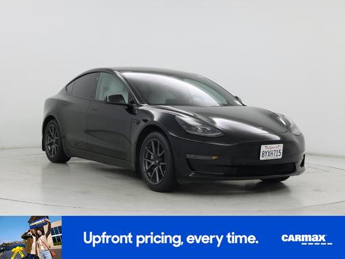 Black 2021 Tesla Model 3 Standard Range Plus