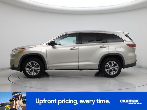 Gold 2014 Toyota Highlander XLE