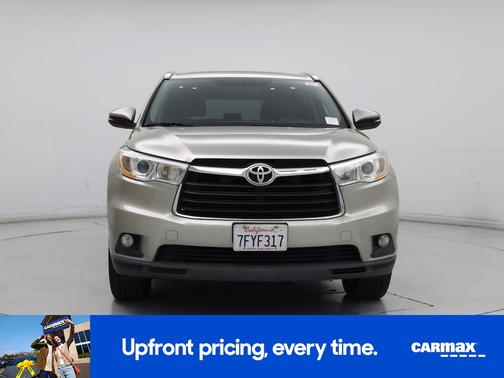 Gold 2014 Toyota Highlander XLE