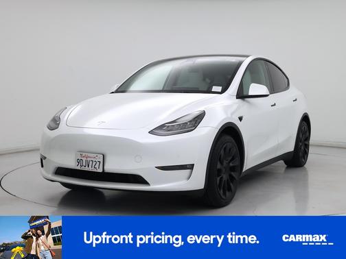 White 2022 Tesla Model Y Long Range