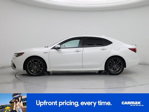 White 2018 Acura TLX SH-AWD A-Spec