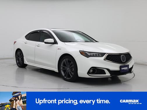 White 2018 Acura TLX SH-AWD A-Spec