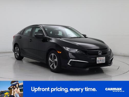 Black 2019 Honda Civic LX