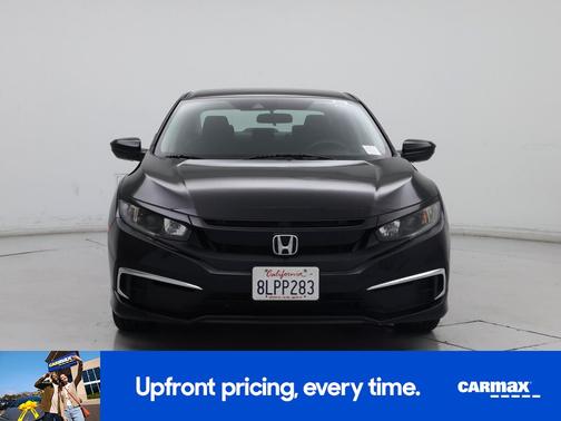Black 2019 Honda Civic LX