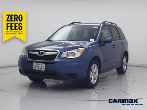 Blue 2015 Subaru Forester 2.5I Premium