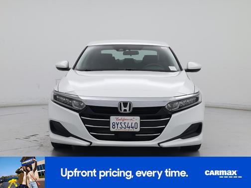 White 2021 Honda Accord LX