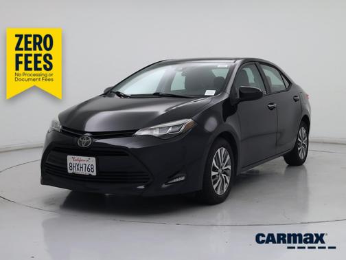 Black 2019 Toyota Corolla XLE