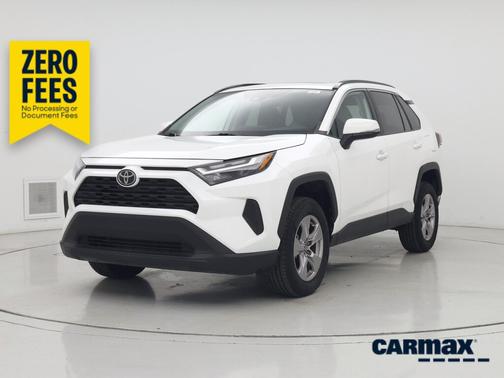 White 2023 Toyota RAV4 XLE