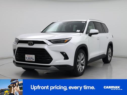 White 2024 Toyota Grand Highlander Limited