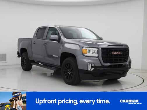 White 2022 GMC Canyon Elevation