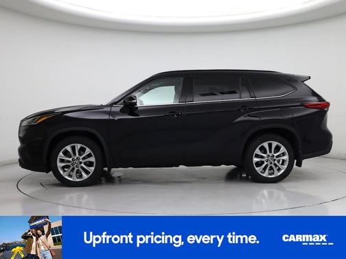 Black 2023 Toyota Highlander Hybrid Limited