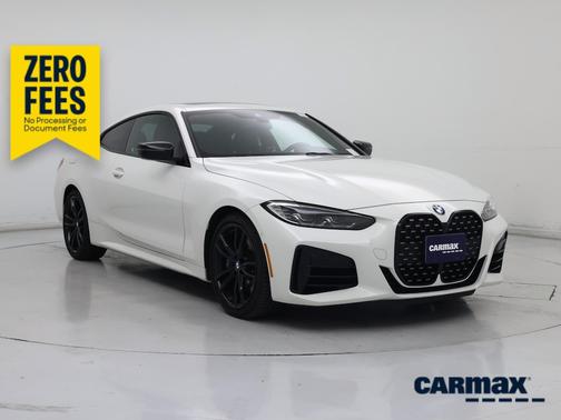 White 2021 BMW M440 I xDrive