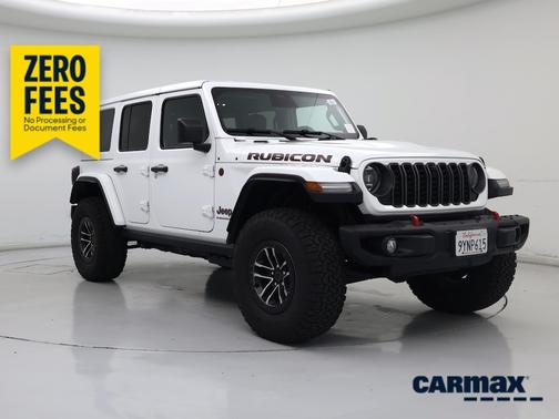 White 2026 Jeep Wrangler Rubicon X
