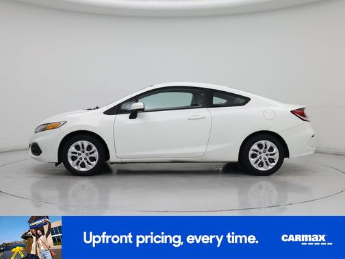 White 2014 Honda Civic LX