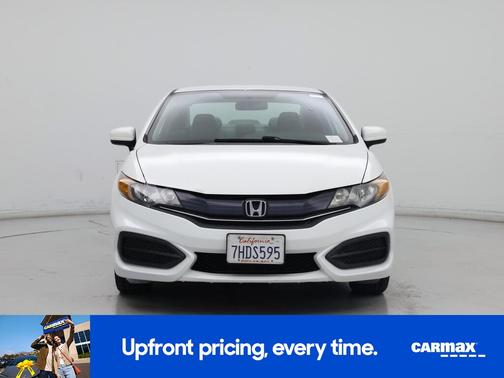 White 2014 Honda Civic LX