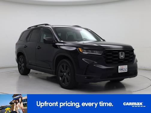 Black 2025 Honda Pilot Sport