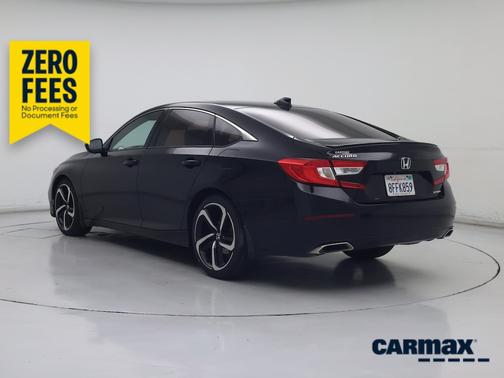 Black 2018 Honda Accord Sport