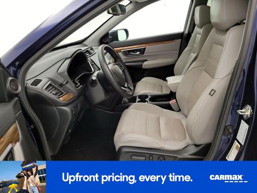 Blue 2017 Honda CR-V Touring