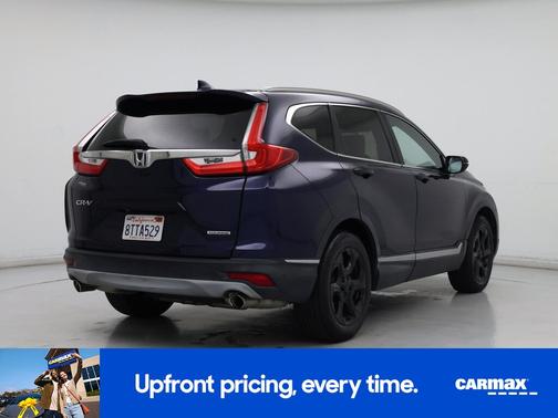 Blue 2017 Honda CR-V Touring