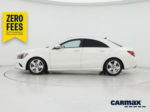 White 2018 Mercedes-Benz CLA 250