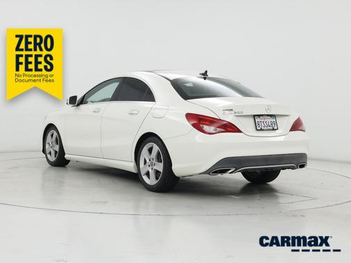White 2018 Mercedes-Benz CLA 250