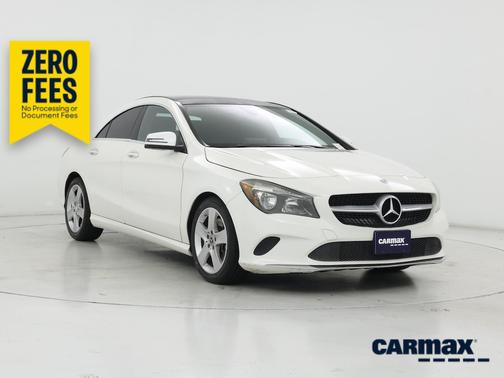 White 2018 Mercedes-Benz CLA 250