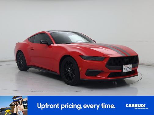 Red 2025 Ford Mustang Ecoboost