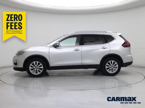 Silver 2019 Nissan Rogue SV