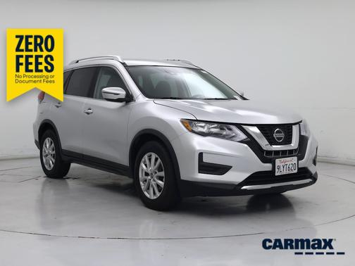 Silver 2019 Nissan Rogue SV