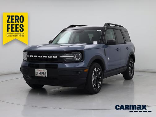 Blue 2024 Ford Bronco Sport Outer Banks