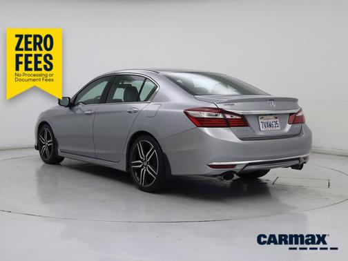 Silver 2017 Honda Accord Sport