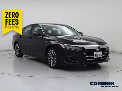 Black 2022 Honda Accord Hybrid EX-L