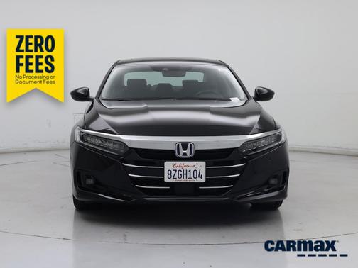Black 2022 Honda Accord Hybrid EX-L