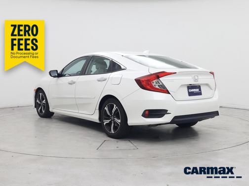 White 2017 Honda Civic Touring