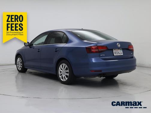 Blue 2017 Volkswagen Jetta S