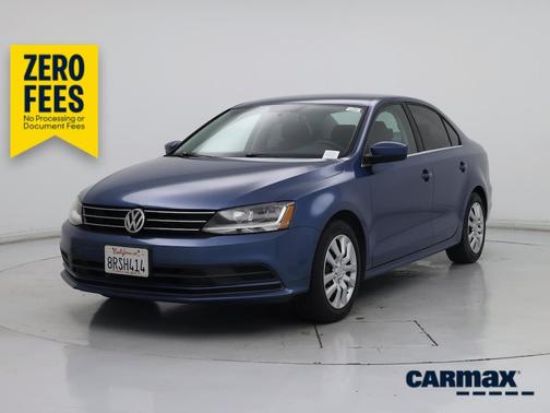Blue 2017 Volkswagen Jetta S