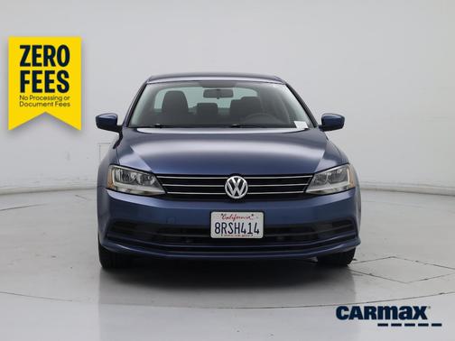Blue 2017 Volkswagen Jetta S
