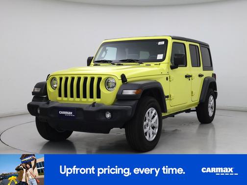 Yellow 2023 Jeep Wrangler Unlimited Sport S