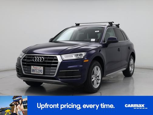 Blue 2020 Audi Q5 Premium