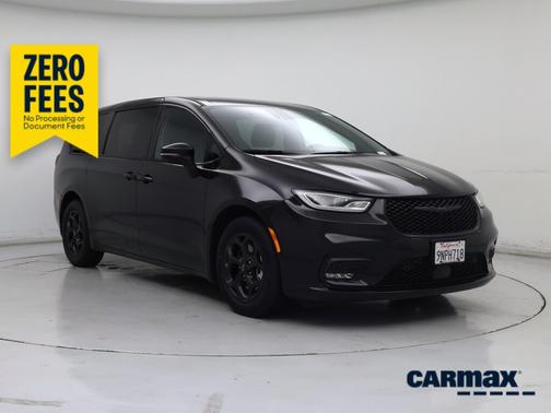 Black 2023 Chrysler Pacifica Hybrid Touring L