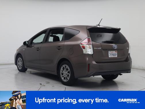 Brown 2017 Toyota Prius v Three