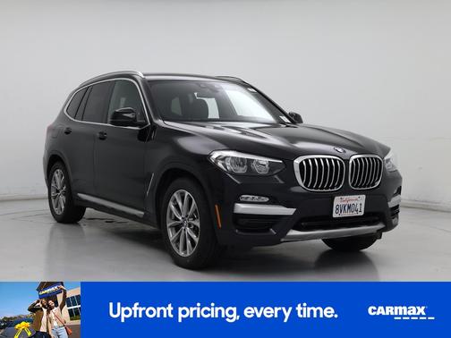Black 2019 BMW X3 sDrive30i