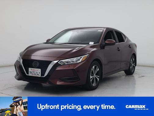 Burgundy 2023 Nissan Sentra SV