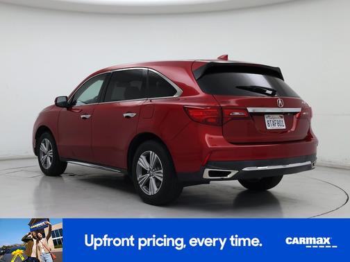 Red 2020 Acura MDX