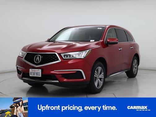 Red 2020 Acura MDX