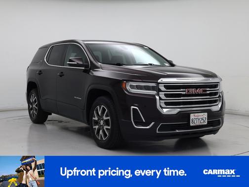 Burgundy 2020 GMC Acadia SLE